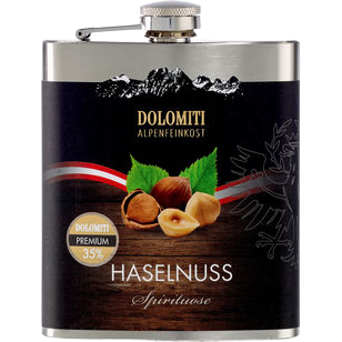 Haselnuss Spirituose im Flachmann 200ml