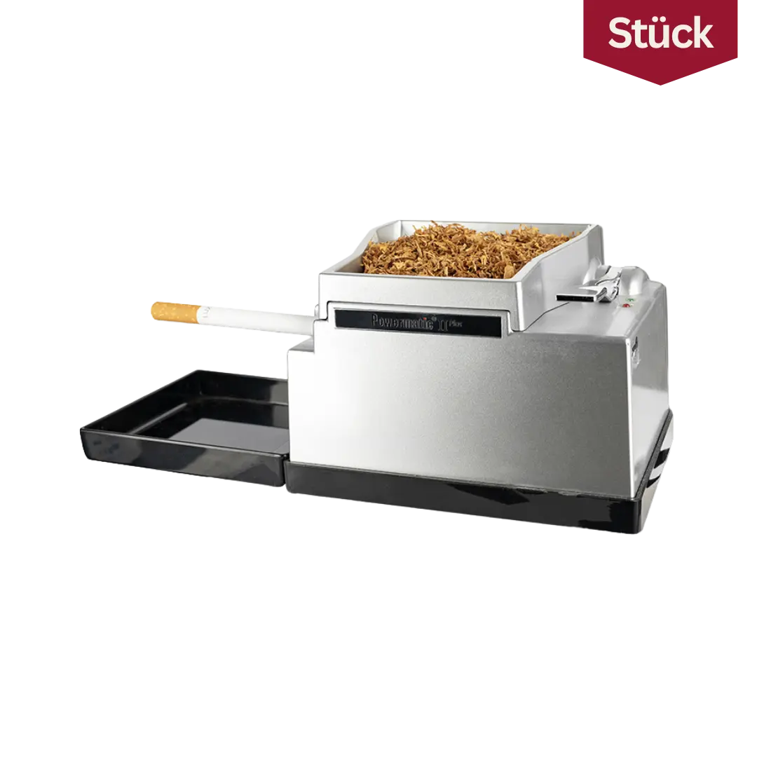 Zorr Powermatic 2+ Zigaretten Stopfmaschine silber