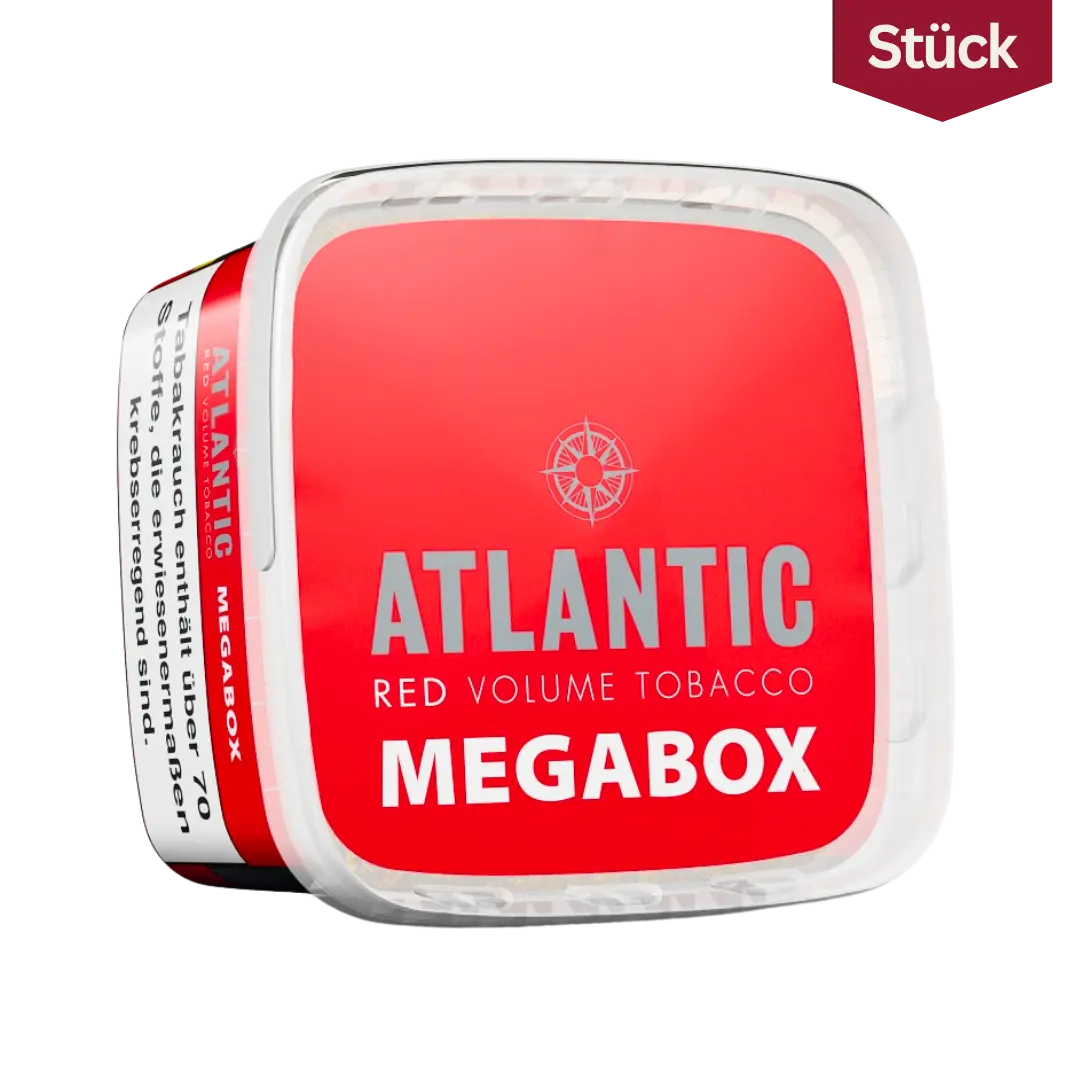 Atlantic Red Tabak Stopftabak Eimer XL