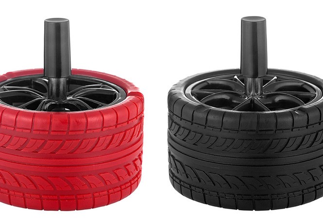 Angelo  Aschenbecher Schleuderaschenbecher Autoreifen (1 Stück)