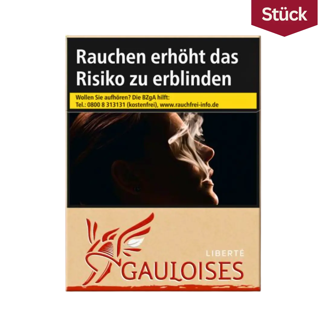 Gauloises Liberte Rot Zigaretten
