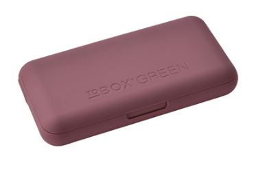 TOBOX Green Tabakbox mit Feuerzeughalter Rose