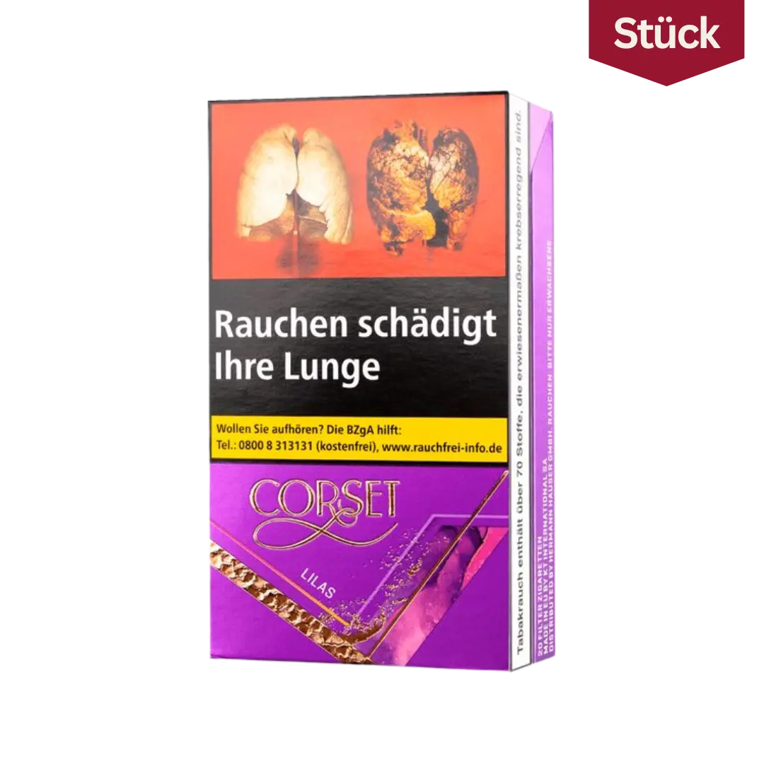 Corset Lilas Slim (Marine) Zigaretten (20 Stück) Corset Lilas Slim (Marine) Zigaretten (20 Stück)