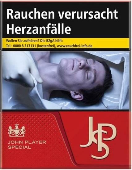 John Player Special / JPS Red ZigarettenStange (6x45 Stück)