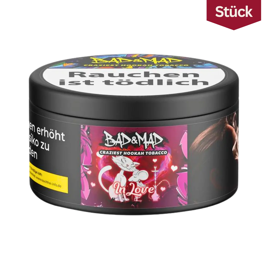 Bad Mad In Love Erdbeere Johannisbeere Traube Tabak Shishatabak