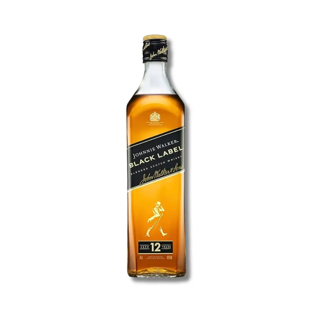 Johnnie Walker Black Label Blended Scotch Whisky 12 Jahre 40% 0,7L