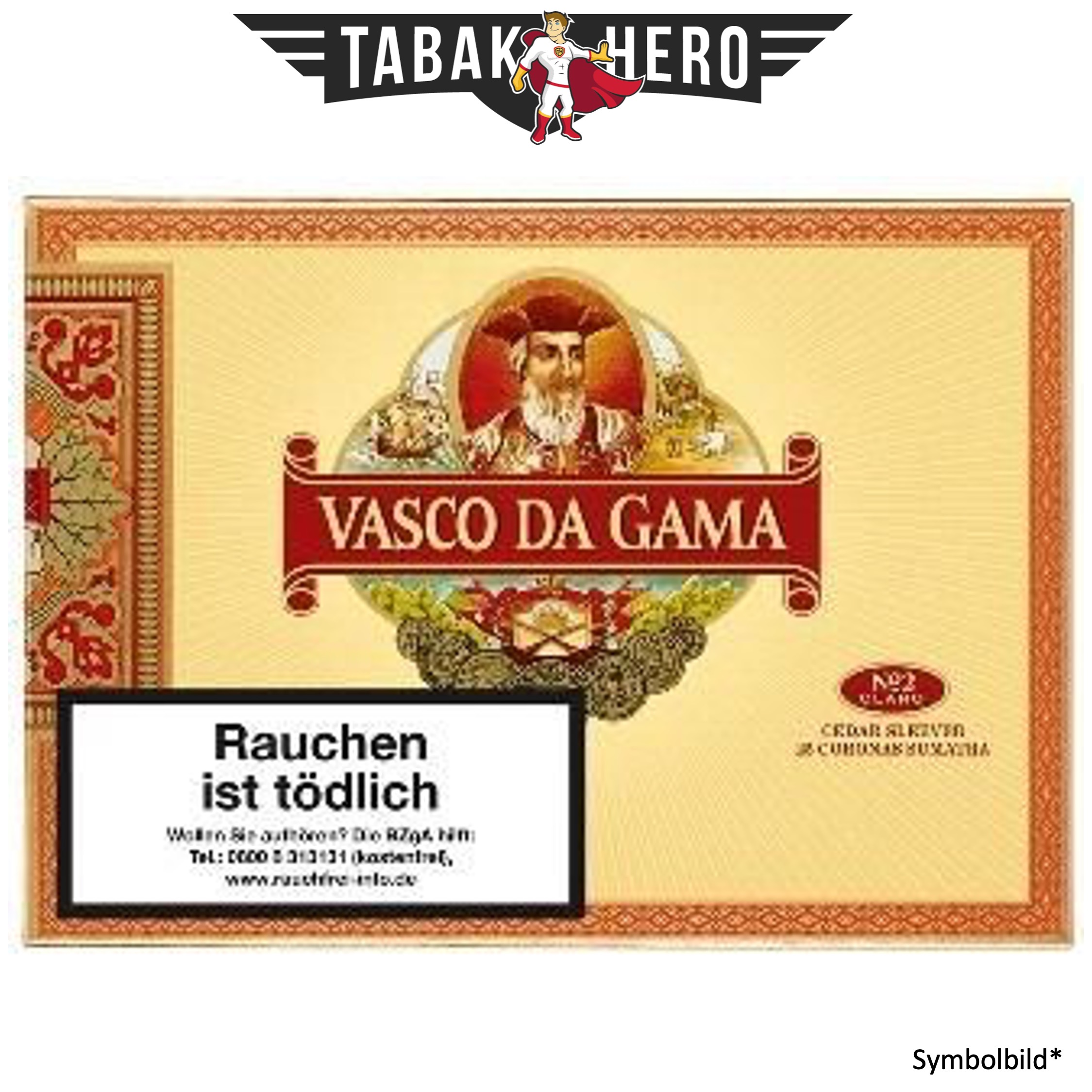 Vasco Da Gama 922 Sumatra No.2 (5 Zigarren)