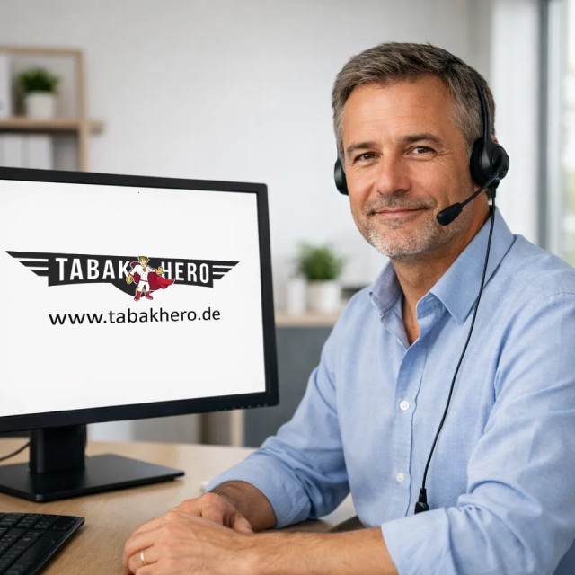 persönliche Beratung und schnelle Unterstützung beim Kauf von Tabakwaren