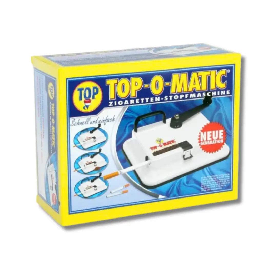 OCB Top-O-Matic Zigaretten Stopfmaschine Verpackung
