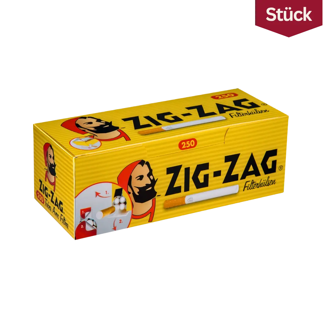 Zig Zag Hülsen (250 Stück)