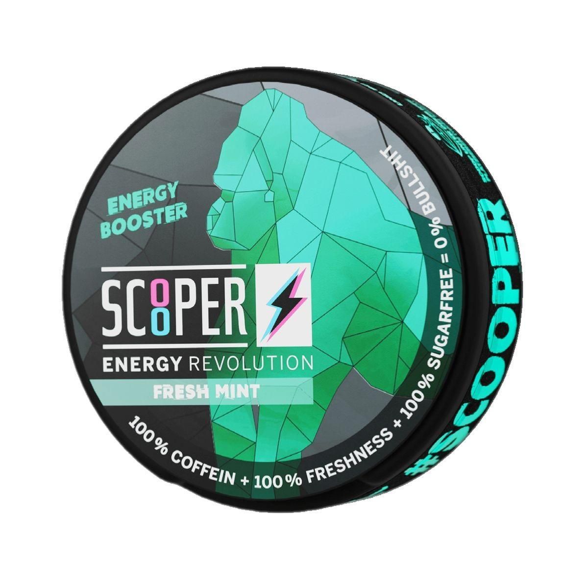 42607490120092mpynYIWkHf1I Scooper Energy Pouches Fresh Mint (12 Stück/ 7,2g)