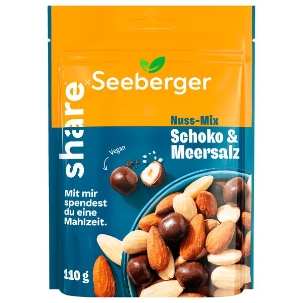 Seeberger Nuss-Mix Schoko & Meersalz (13x110g)