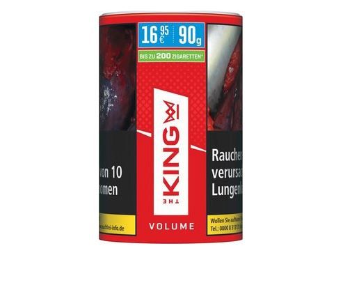 King Red Tabak Volumentabak Dose (90g)