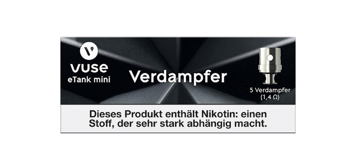 Vuse eTank Mini Verdampfer (5 Stück)