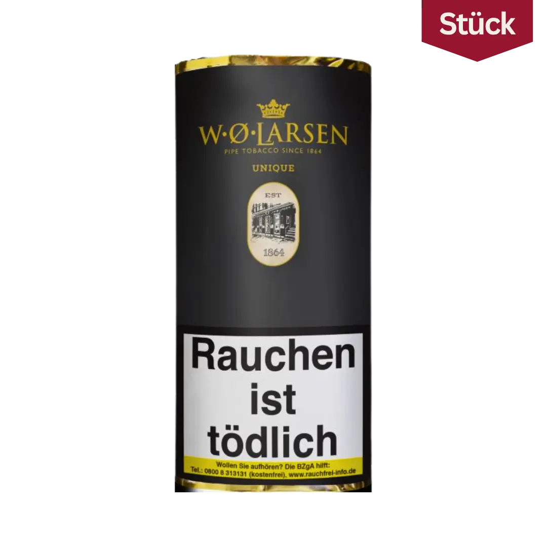 W.O. Larsen Unique Tabak Pfeifentabak Pouch (50g)