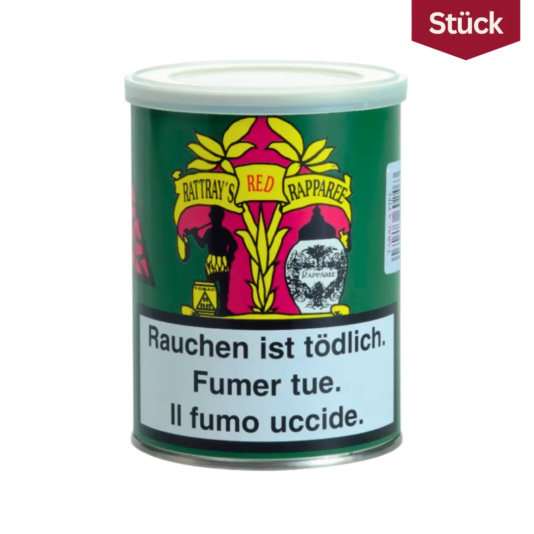 Rattrays Red Rapparee Tabak Pfeifentabak Dose (100g)