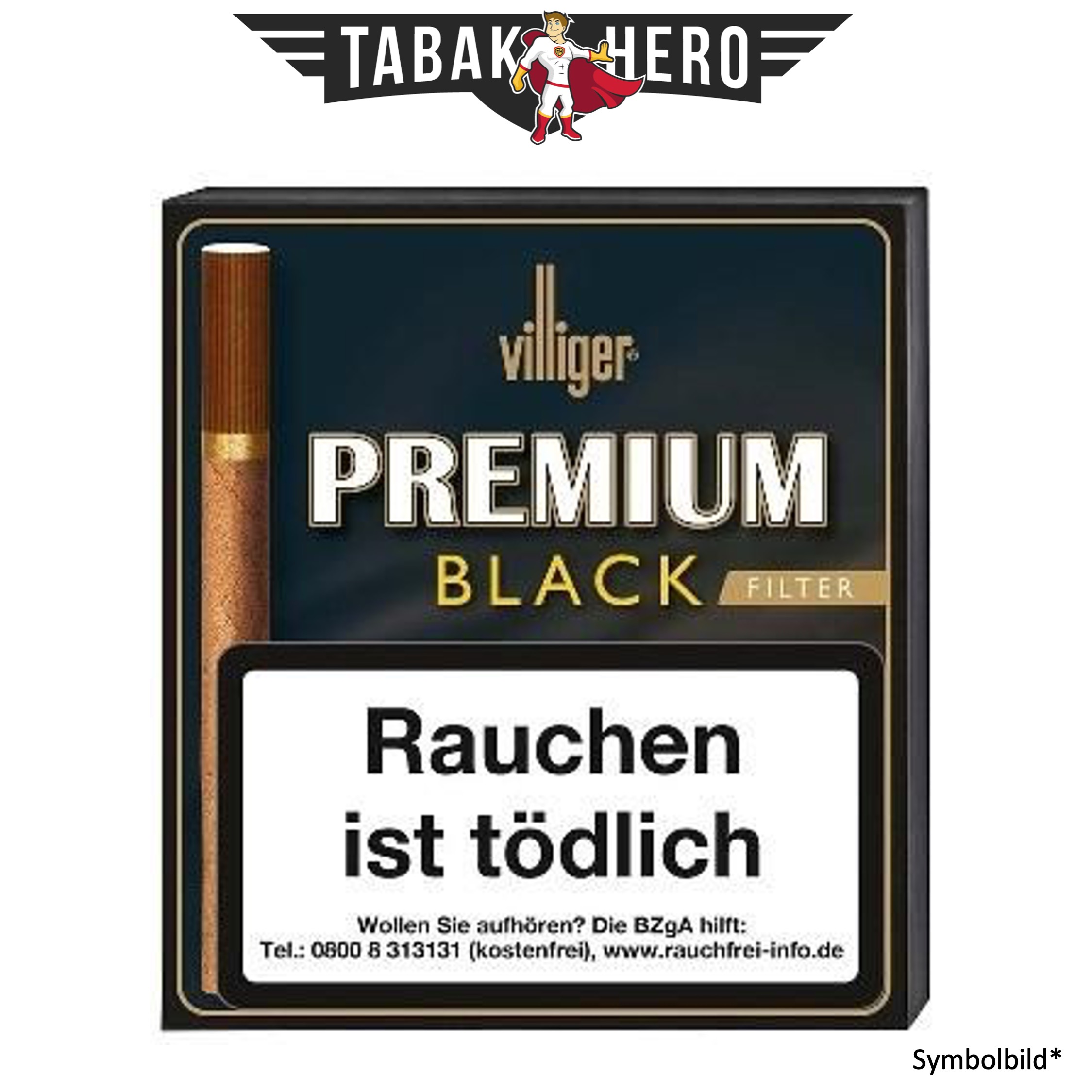 Villiger Premium Black (Sweets) Filter (20 Zigarillos)
