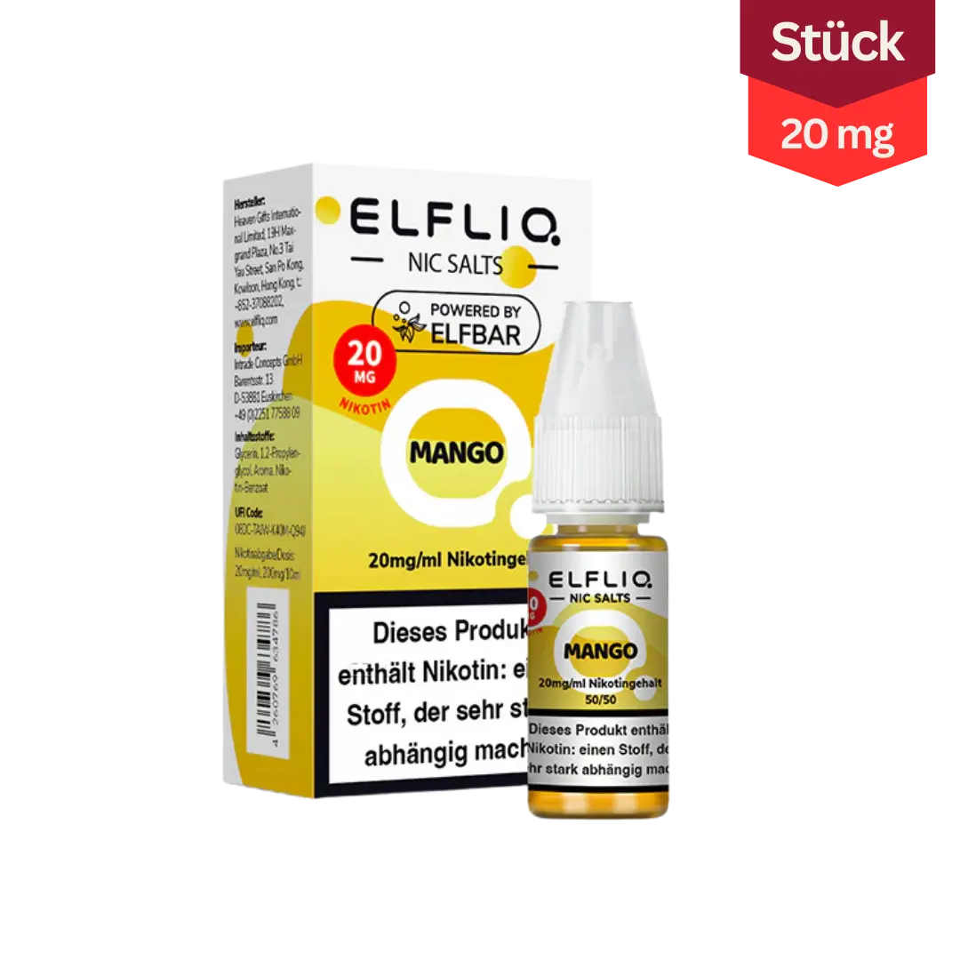 Elfliq Vape Liquid Mango