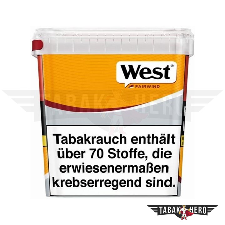 West Yellow (Fairwind) Tabak 235g Eimer (Stopftabak / Volumentabak)
