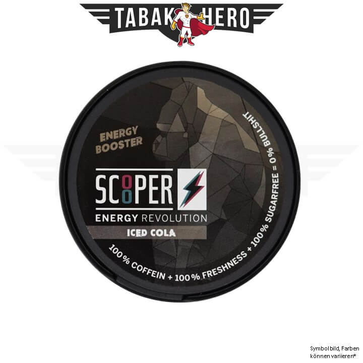 Scooper Energy Pouches Iced Cola (12 Stück/ 7,2g)