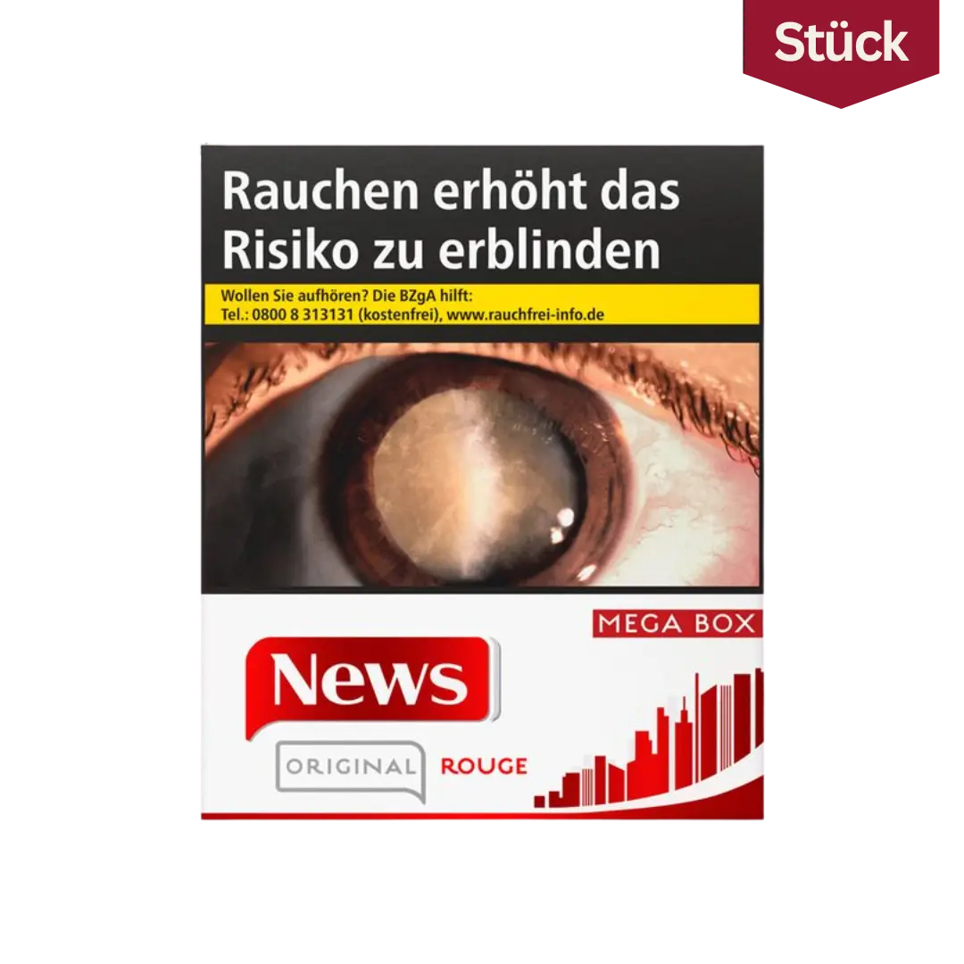 News Original Rouge Red Zigaretten L