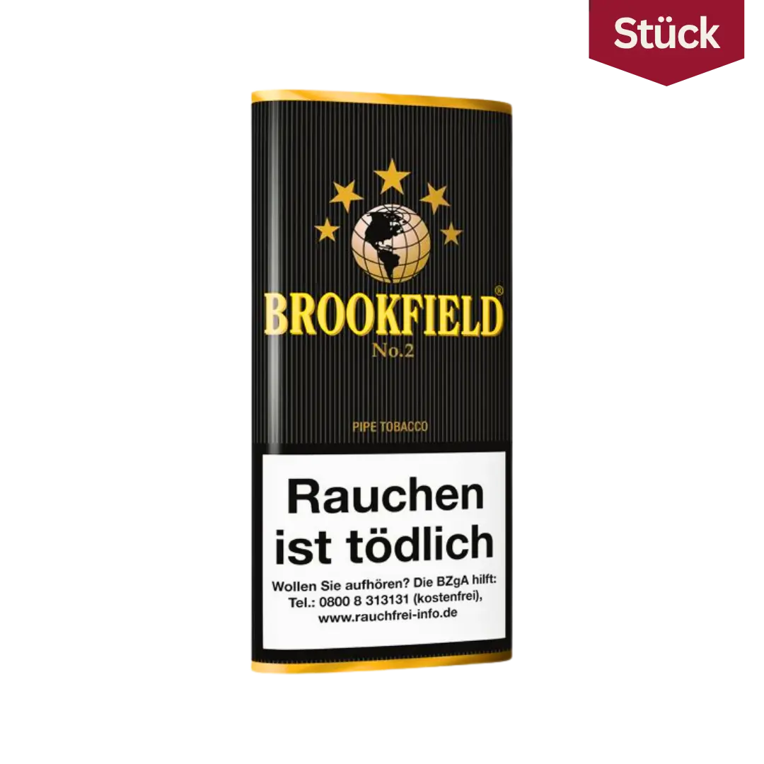 Brookfield No. 2 Tabak Pfeifentabak Pouch