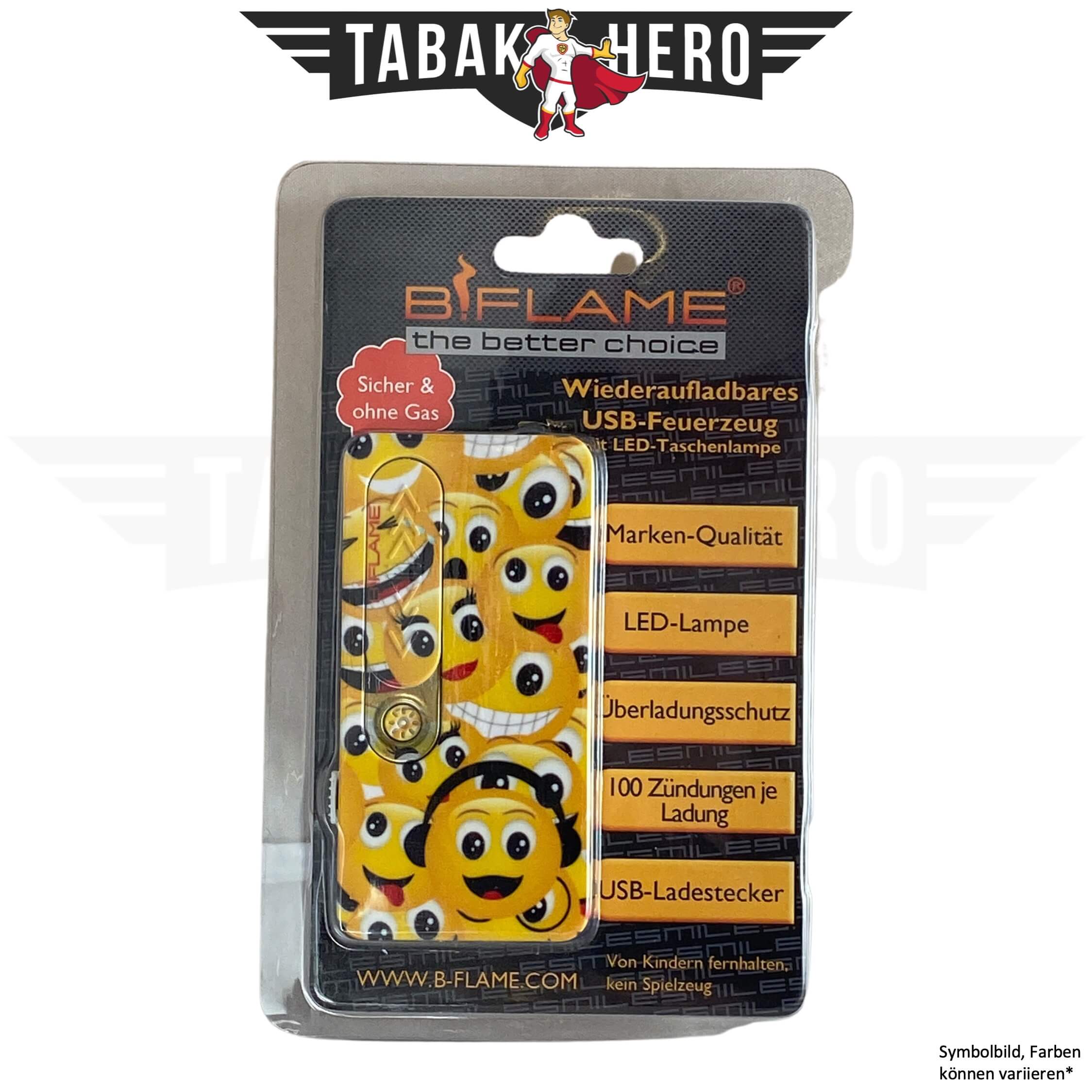 USB-Feuerzeug mit LED-Taschenlampe