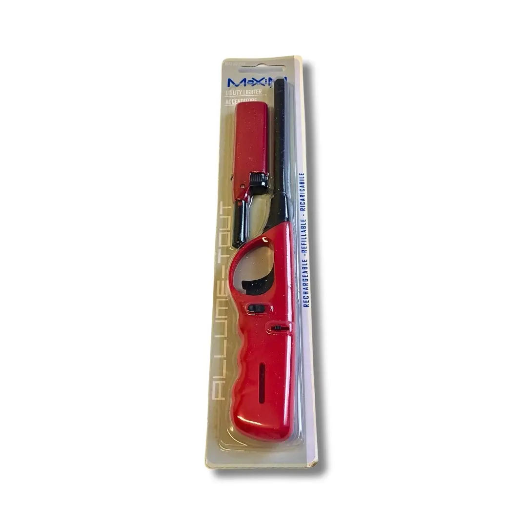 Maxim Stabfeuerzeug Set Rot