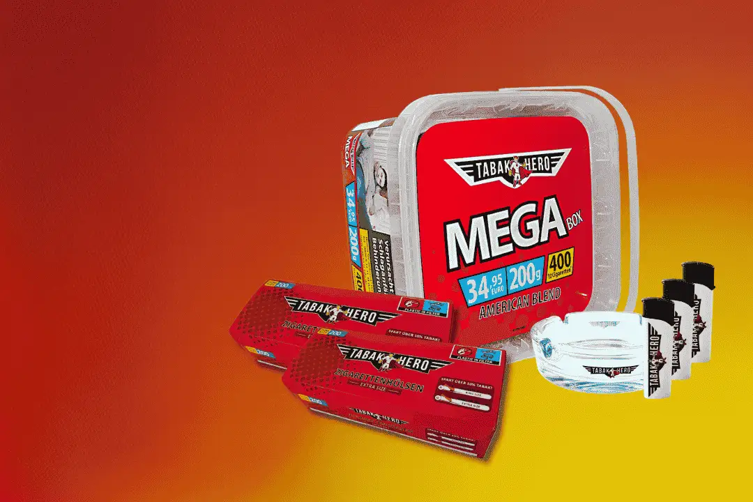 Sparpaket Tabak, Feuerzeuge & Zigarettenhülsen