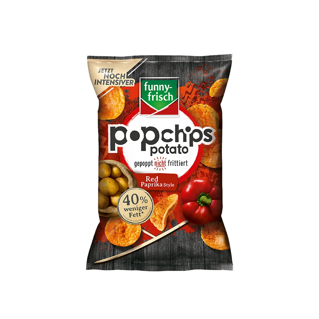  funny-frisch popchips Red Paprika Style (12x80g)