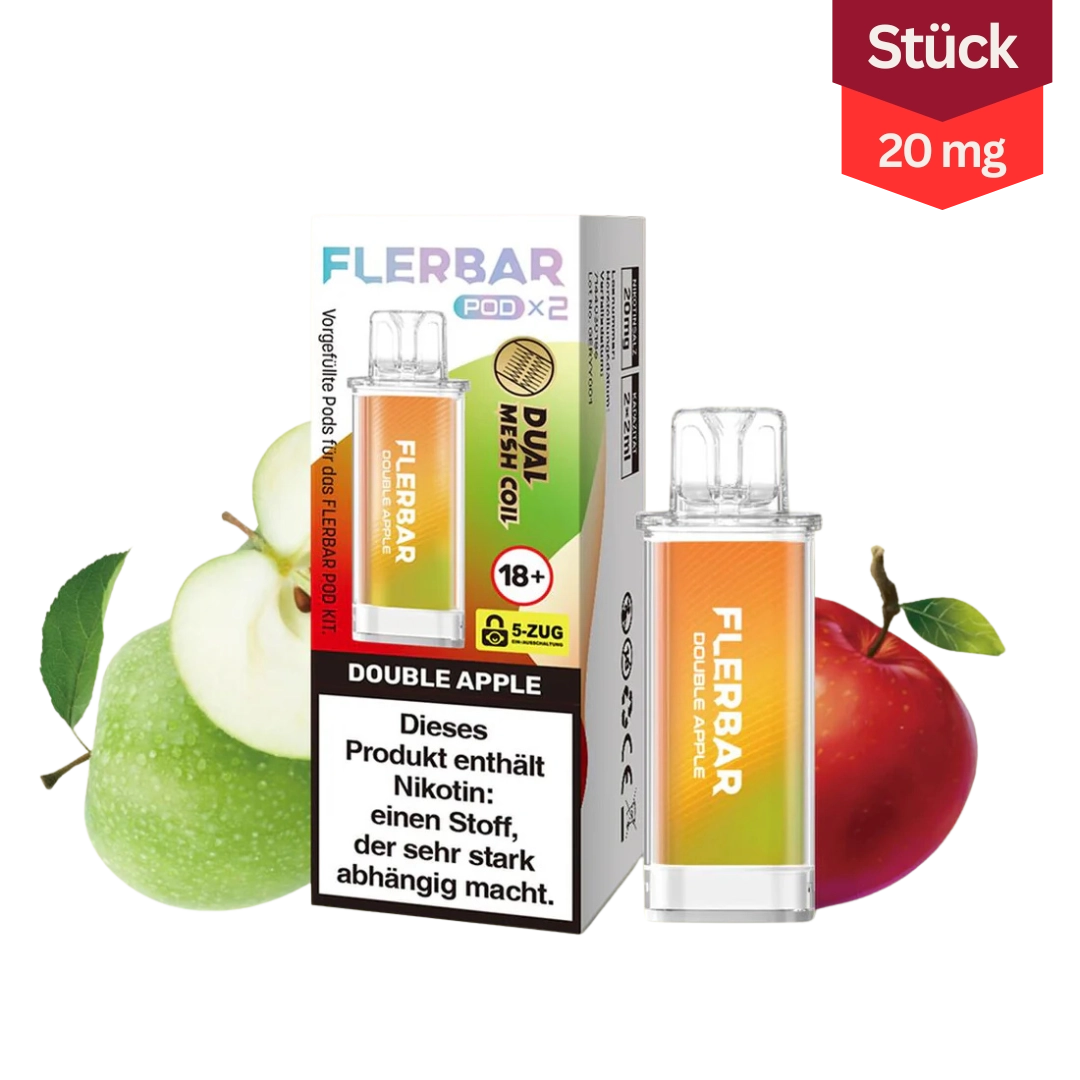 Flerbar Pod Double Apple 20 mg/ml