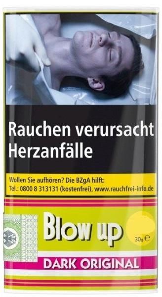 10x Blow Up Dark Tabak 30g Pouch (Drehtabak / Feinschnitt)