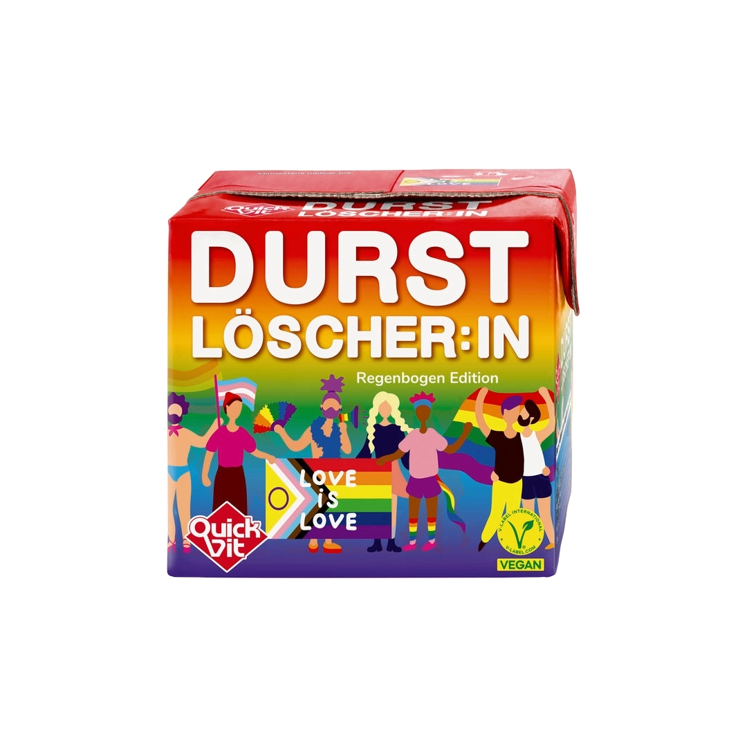QuickVit Durstlöscher Regenbogen (12x0,5L)
