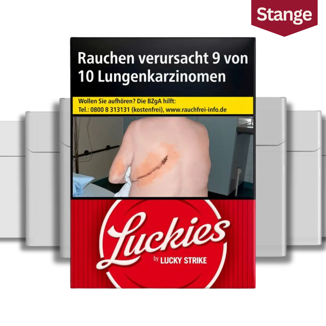 Lucky Strike Luckies Crafted 1871 Red Zigaretten Stange L