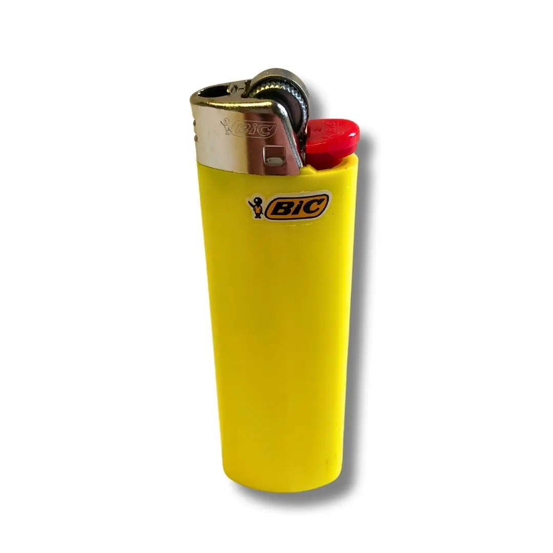 BIC Feuerzeug Maxi J26 Reibrad Gelb BIC Feuerzeug Maxi J26 Reibrad Gelb