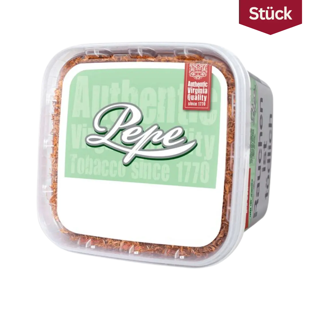 Pepe Bright Green Tabak Volumentabak Eimer (170g)