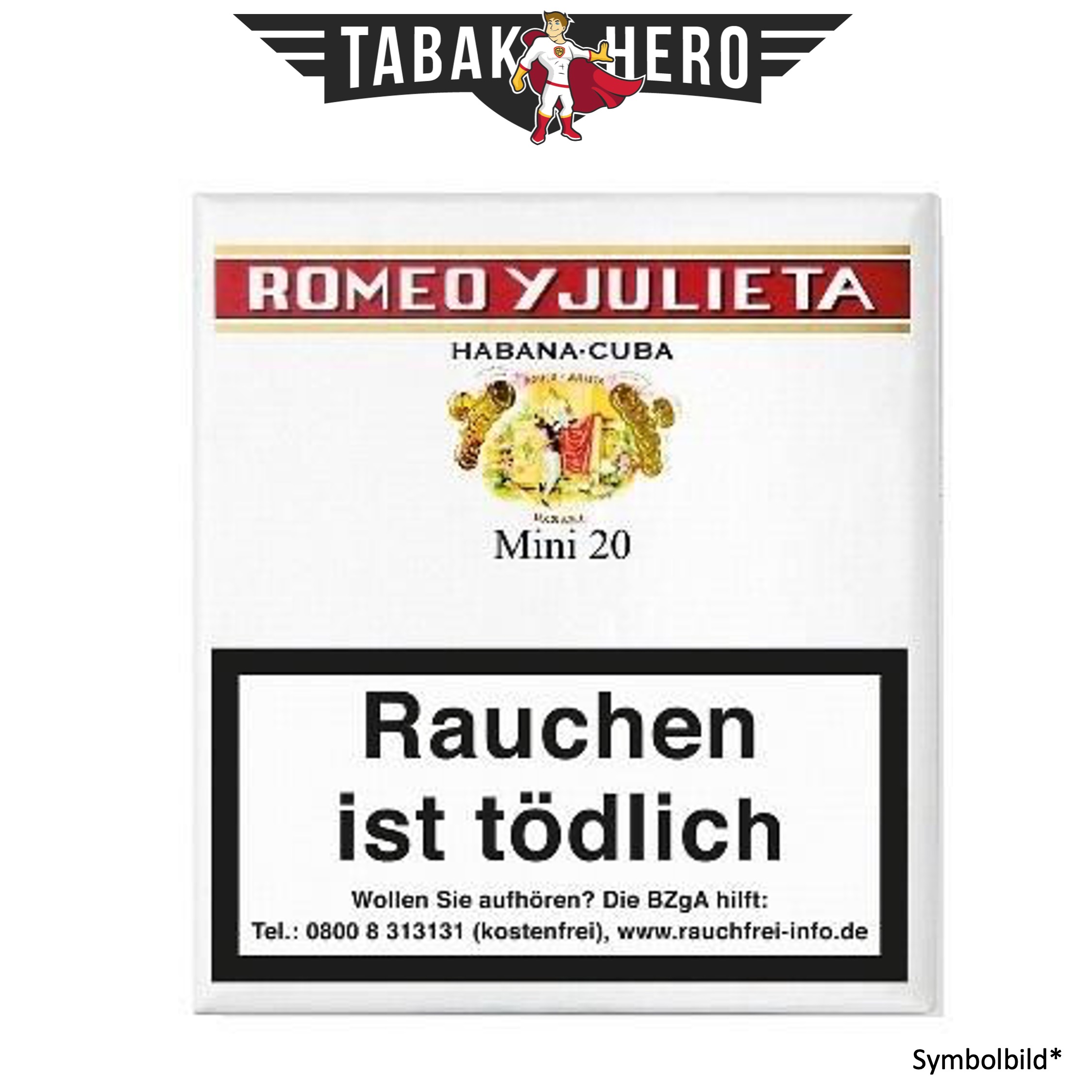 Romeo Y Julieta Mini Zigarillo Stange (5x20 Stück)