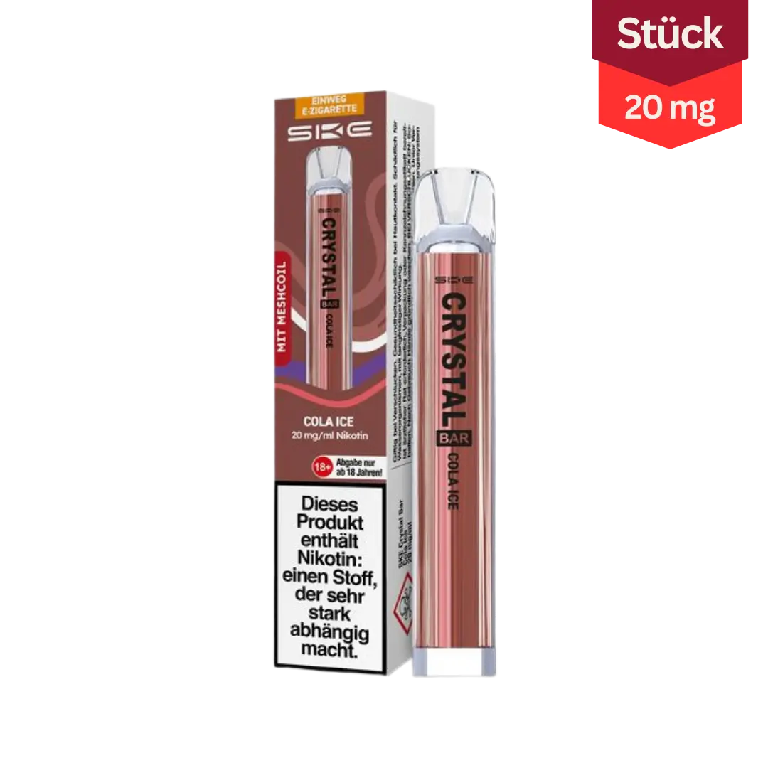 SKE Crystal Bar Cola Ice 20mg