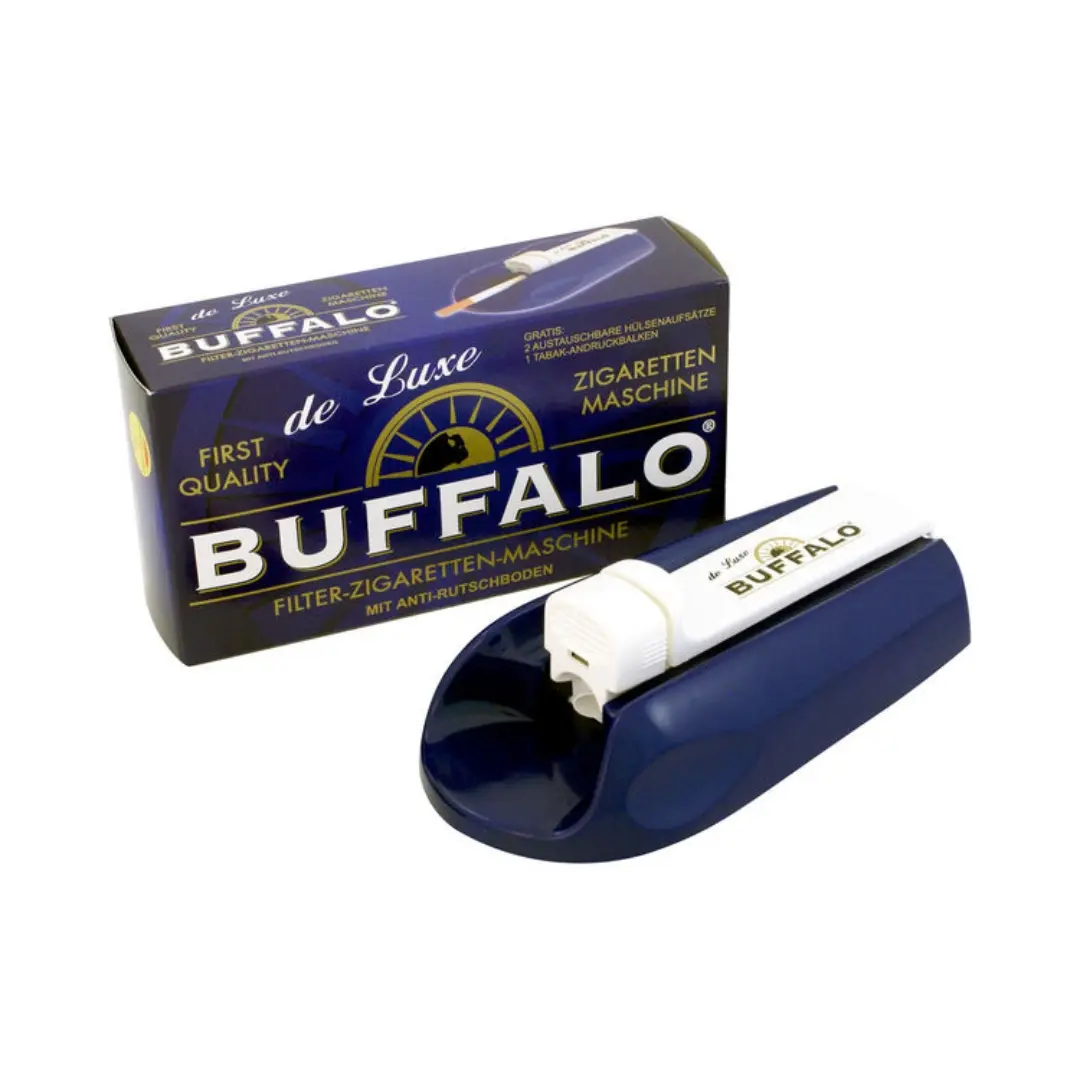 Buffalo De Luxe Stopfer Zigaretten Stopfmaschine Verpackung