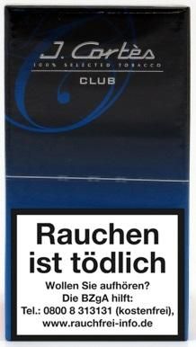 J. Cortès blue Line Club/5 Zigarillo Stange (10x5 Stück)