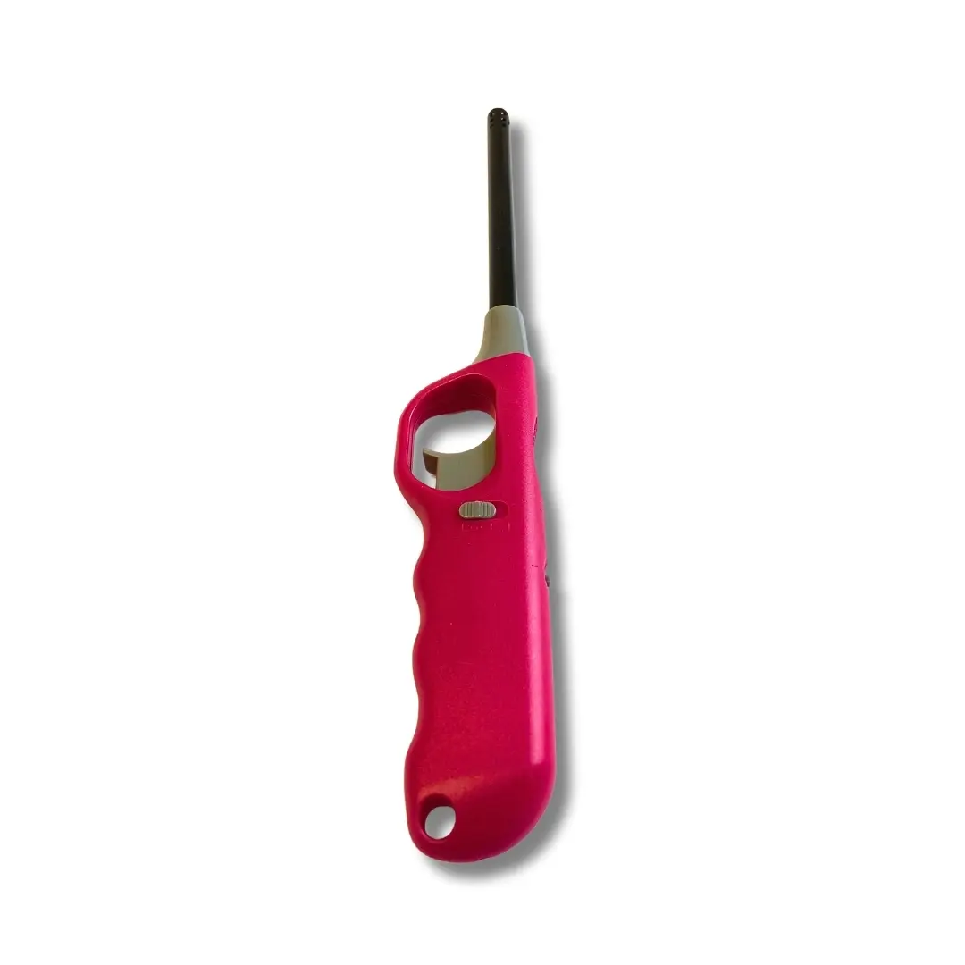 Atomic Stabfeuerzeug mit Griff Schwarz Rosa