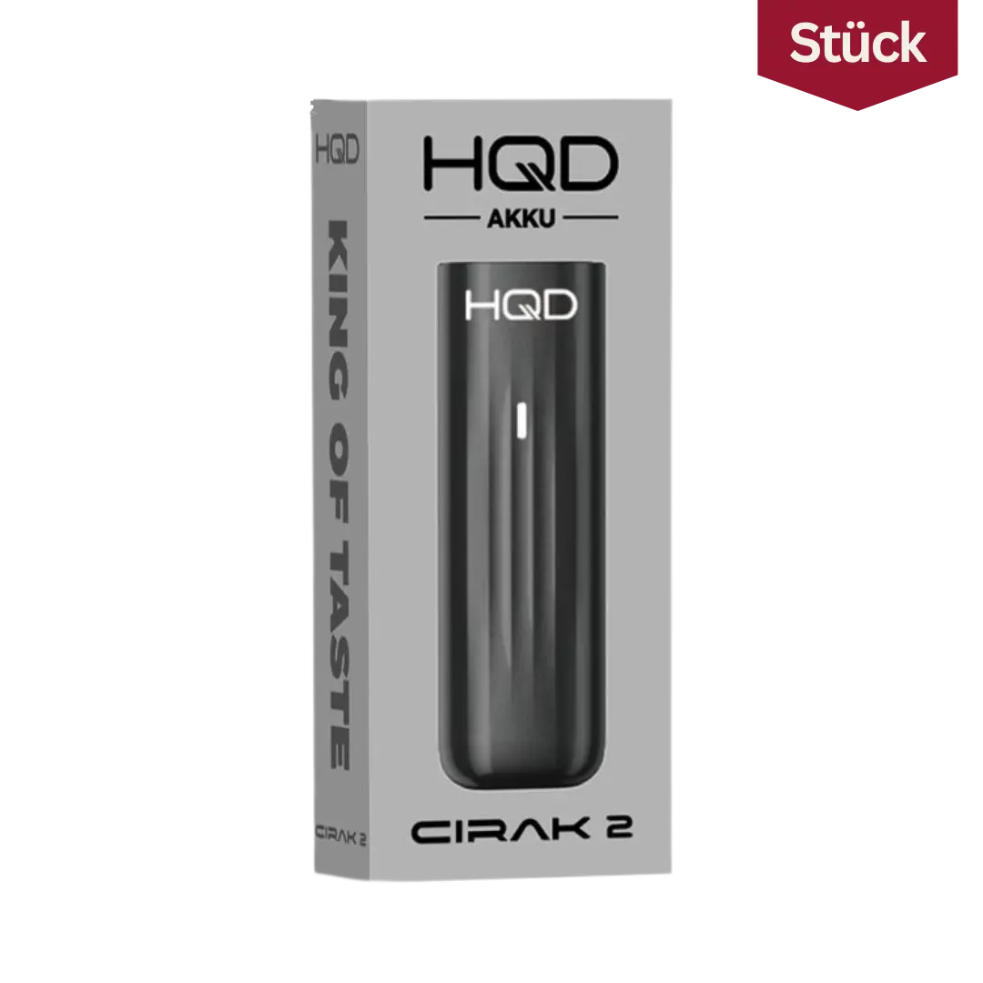 HQD Cirak 2 Akku Vape Geraet Schwarz