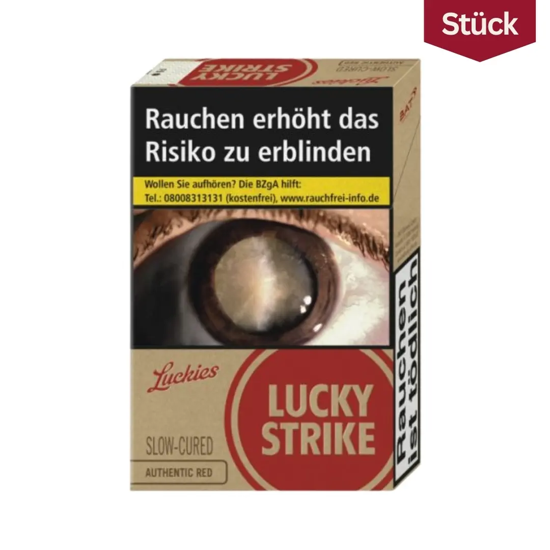 Lucky Strike Authentic Red Zigaretten
