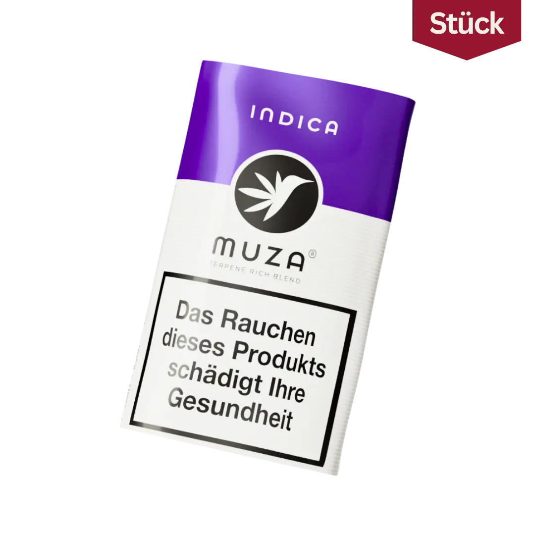 Muza Indica Terpene Rich Blend Tabakersatz Beutel