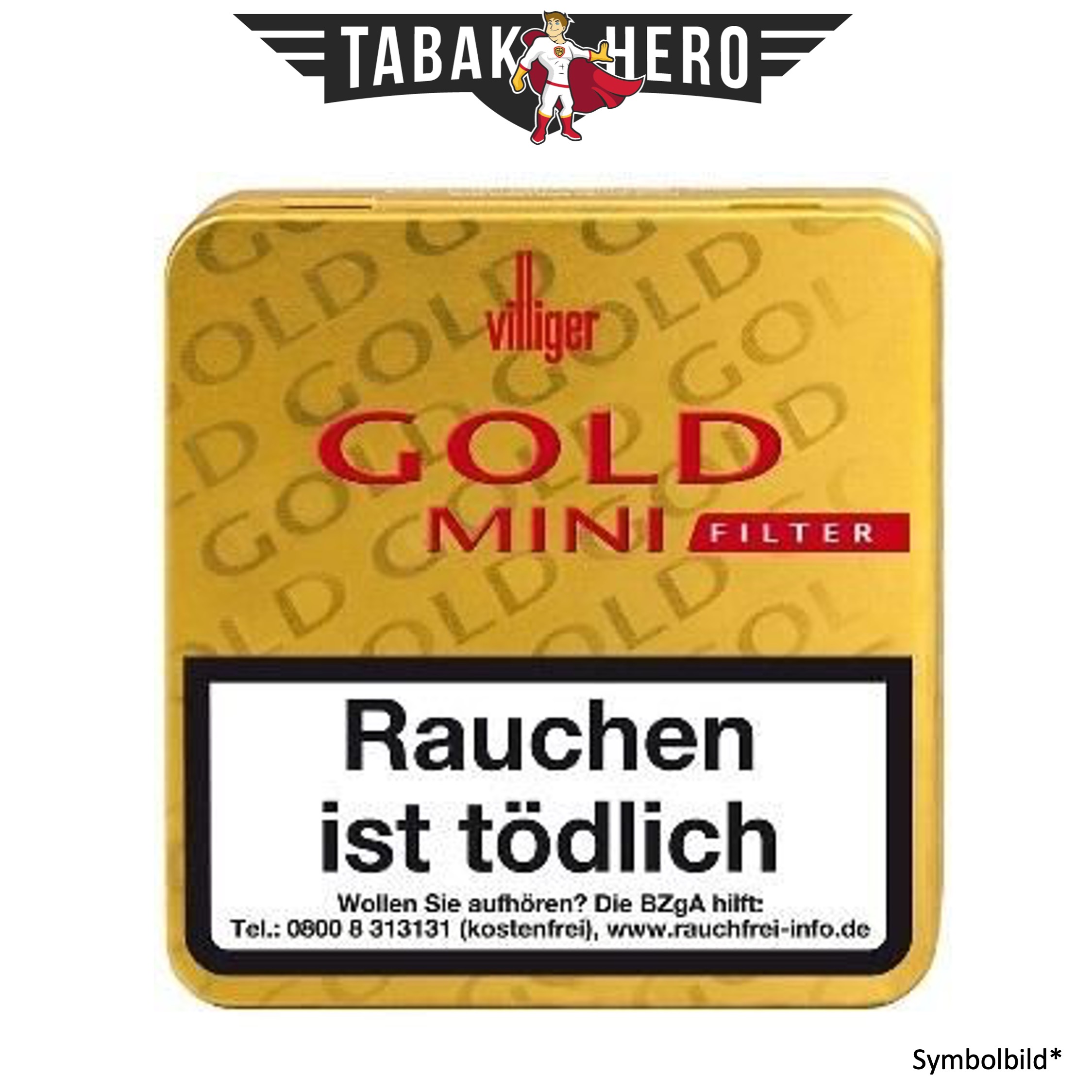 Villiger Gold Mini Filter (10x20 Zigarillos)