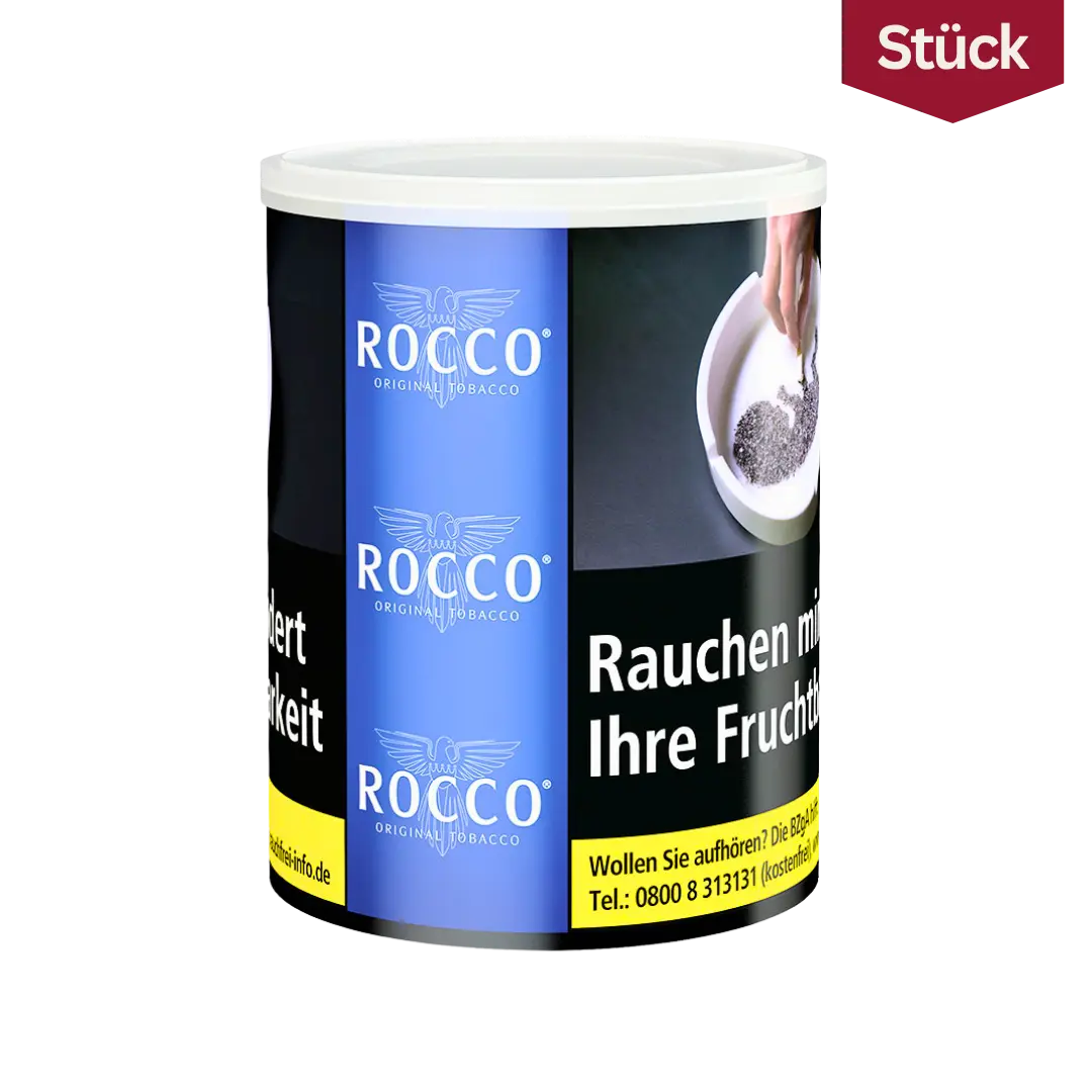 Rocco Blue Original Tabak Feinschnitt Dose (130g)