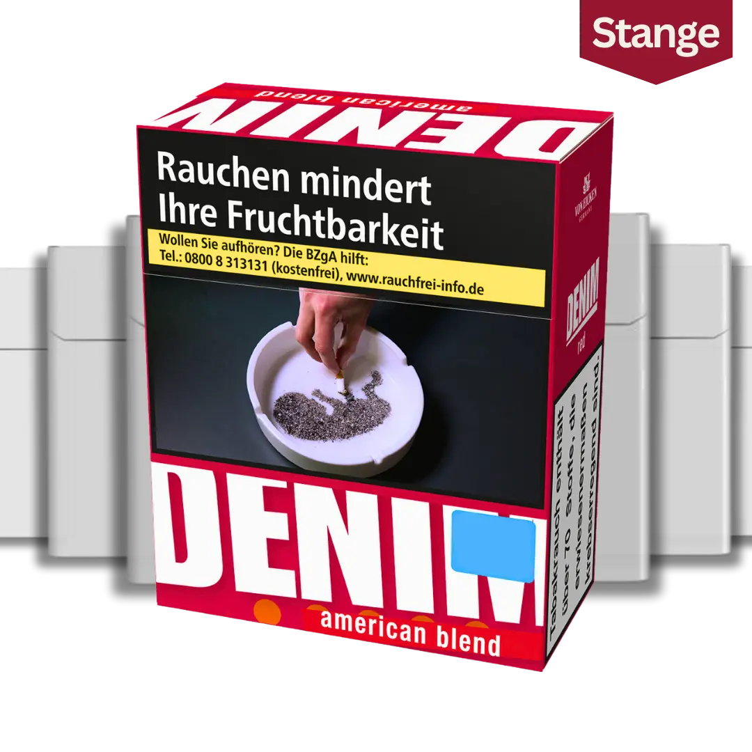 Denim Red Zigaretten Stange XL