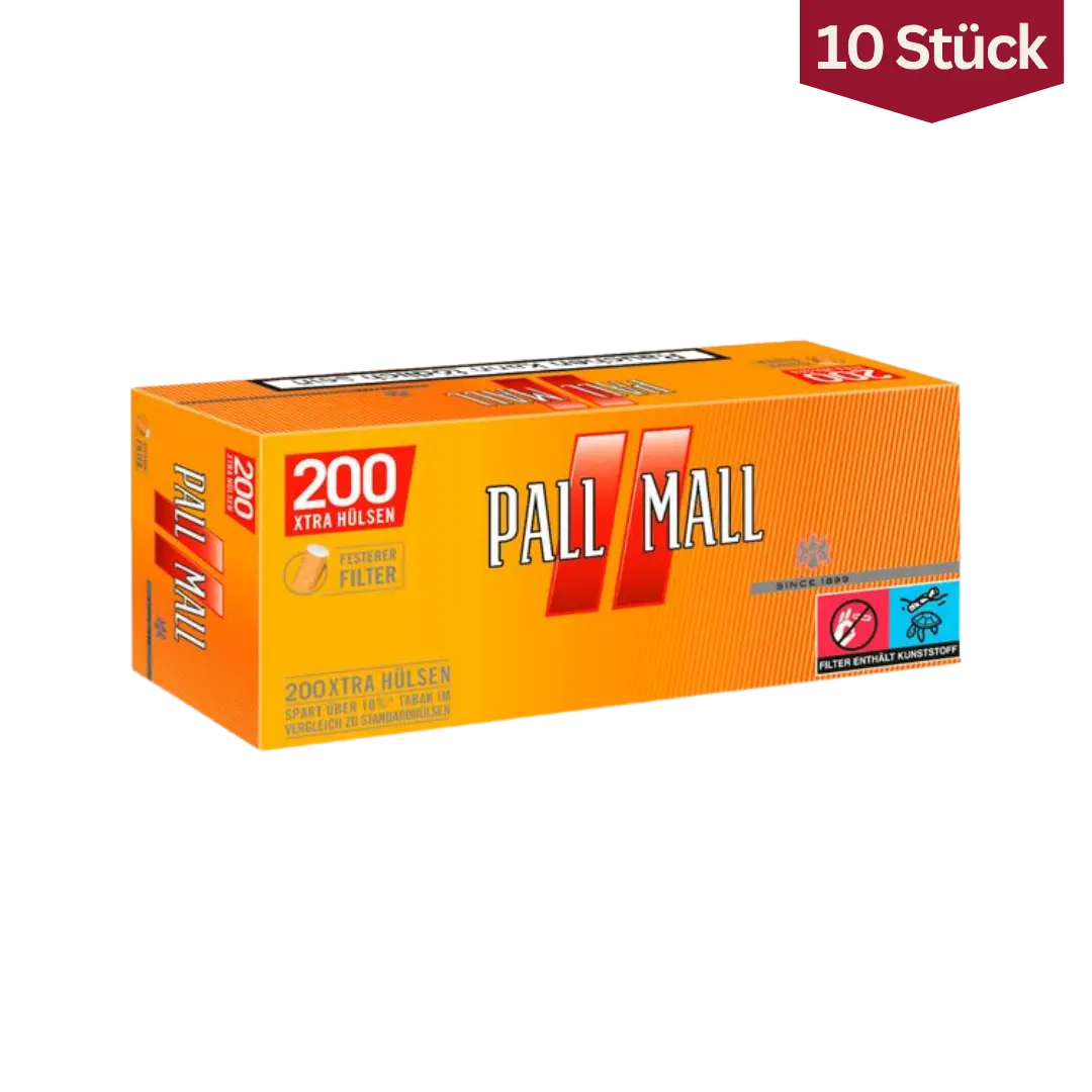 Bundle: Pall Mall Allround Filterhülsen Extra Size (10x200 Stück)