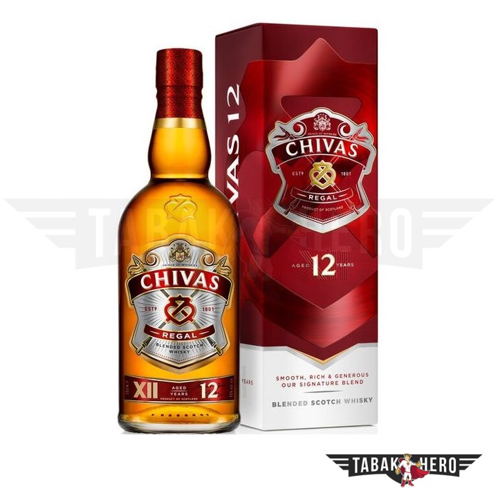 Chivas Regal 12 Jahre / Years 40% - Schottischer Whiskey