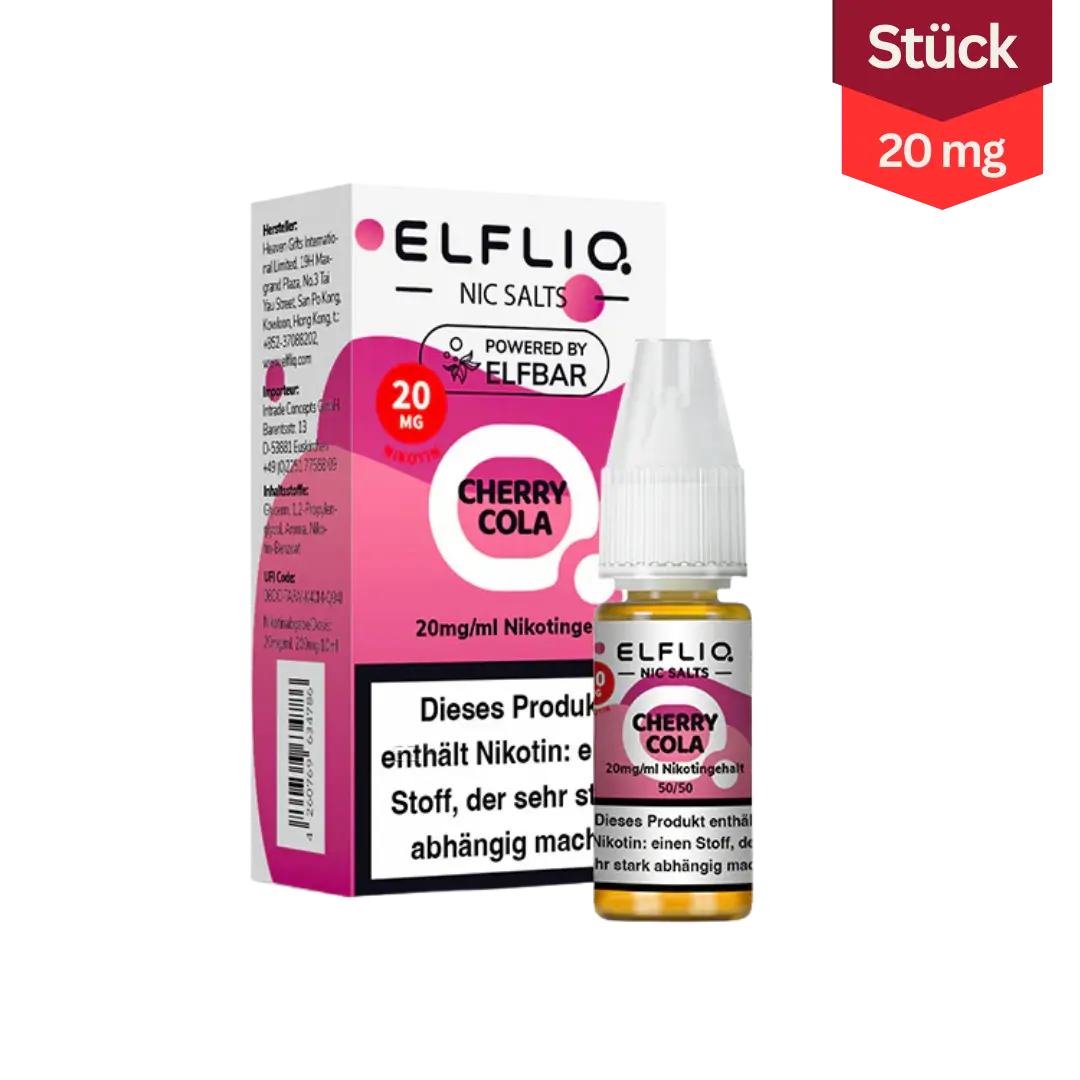 Elfliq Vape Liquid Cherry Cola